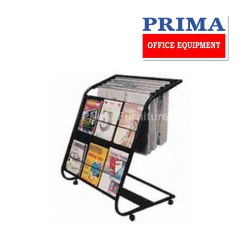 NEWS PAPER STAND WITH MAGAZINE STAND 5 CLIPS 400x400 1 jpg